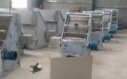 斜筛式固液分离机 斜筛式固液分离机